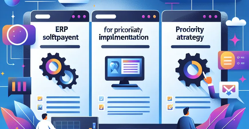 中小企业 ERP 软件部署：3 个关键模块优先实施策略